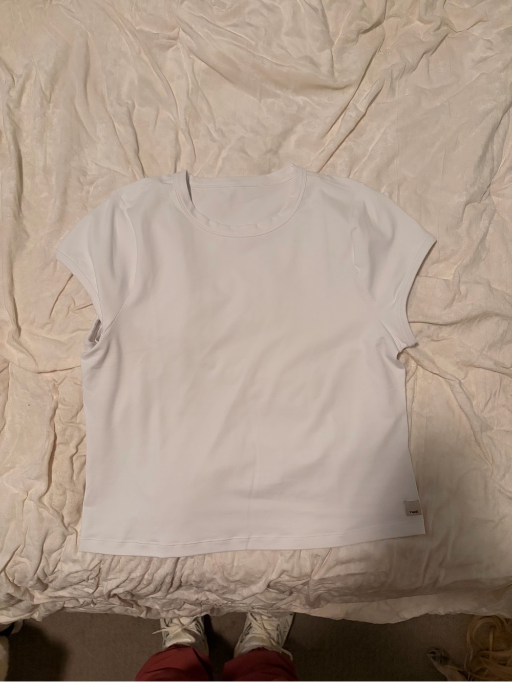 Vuori White Halo Baby Tee